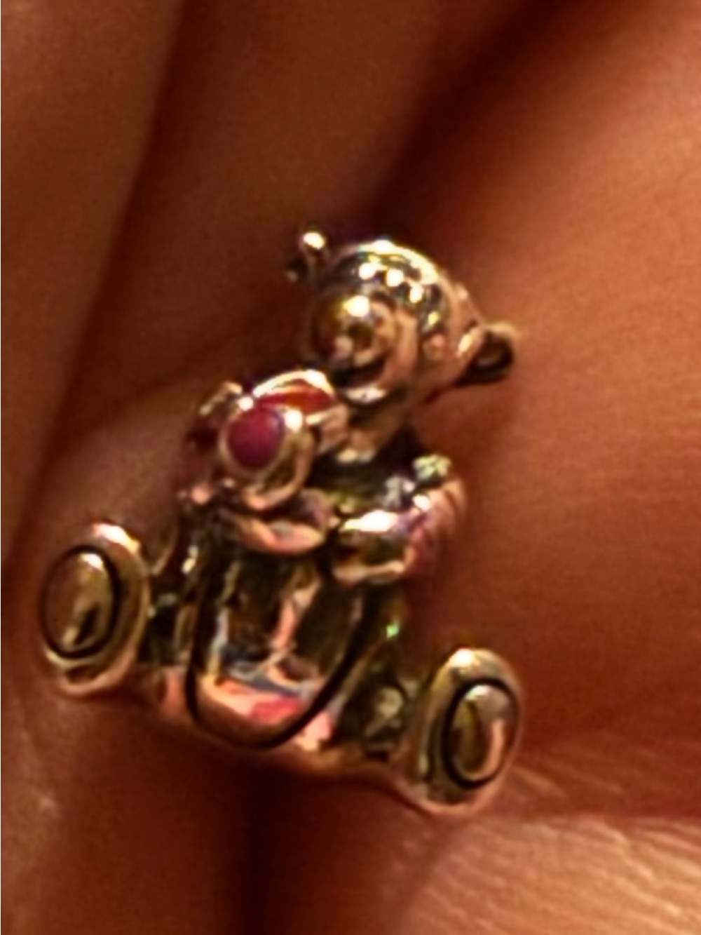 Disney tiger Charm with Pink Accent